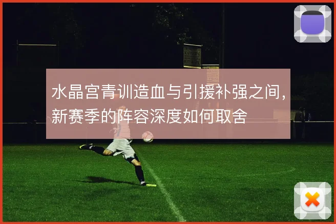 水晶宫青训造血与引援补强之间，新赛季的阵容深度如何取舍
